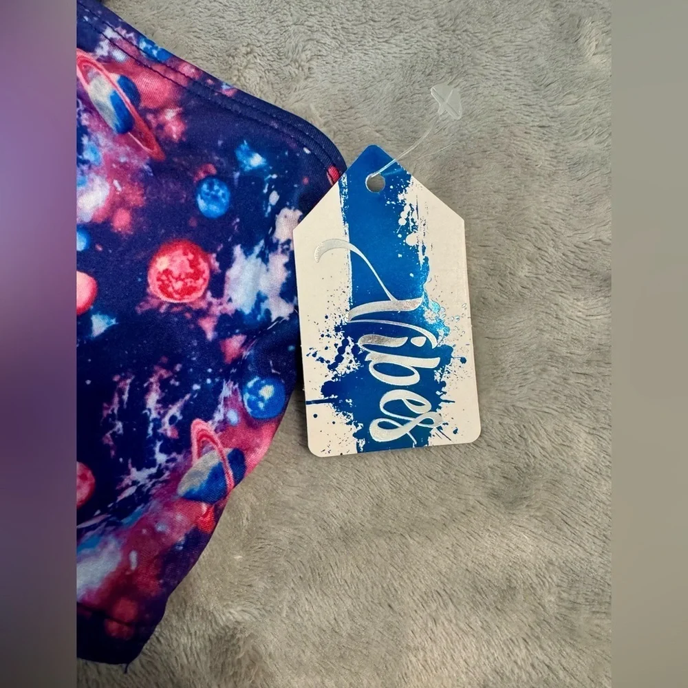 Spaced Out print matching underwear set